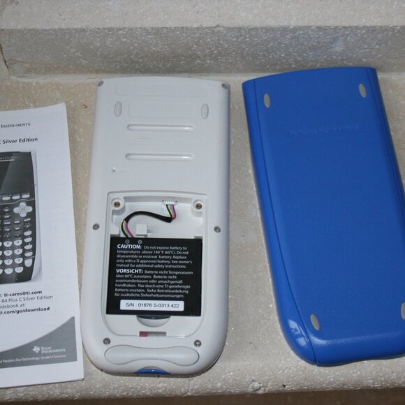 Texas Instruments TI-84 Plus C Silver Edition Graphing Calculator - Picture 12 of 15